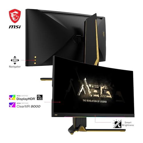 MSI MEG 342C QD-OLED 34 Zoll UWQHD Curved Gaming Monitor - 1800R, 3440 x 1440 Quantum Dot OLED Panel, 175Hz / 0.03ms, 99.3% DCI-P3, ΔE≤2, DisplayHDR True Black 400, KVM, DP 1.4a, HDMI 2.1, USB Type-C