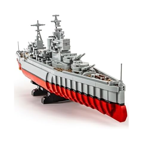 SEMKY Military Series Queen Elizabeth Class MOC Building Blocks and Engineering Toy（1564 Pieces）,WW2 Military Warship for Kid and Military Fan Cover