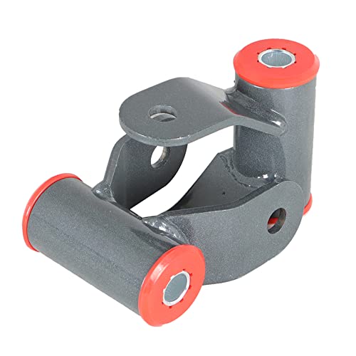 Labwork Pair 2" Rear Drop Lowering Steel Shackles Kit Replacement For 2002-2008 1500 4X2 4X4 #TOP5