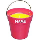 gartenkalender app diese großen ECHTWACHS Kerzen sind SEHR lang brennend ! ____ im wunderschönen Kunststoff Eimer mit beweglichen Metall Henkel -> die Kerzen kann man hin stellen oder am Henkel aufhängen