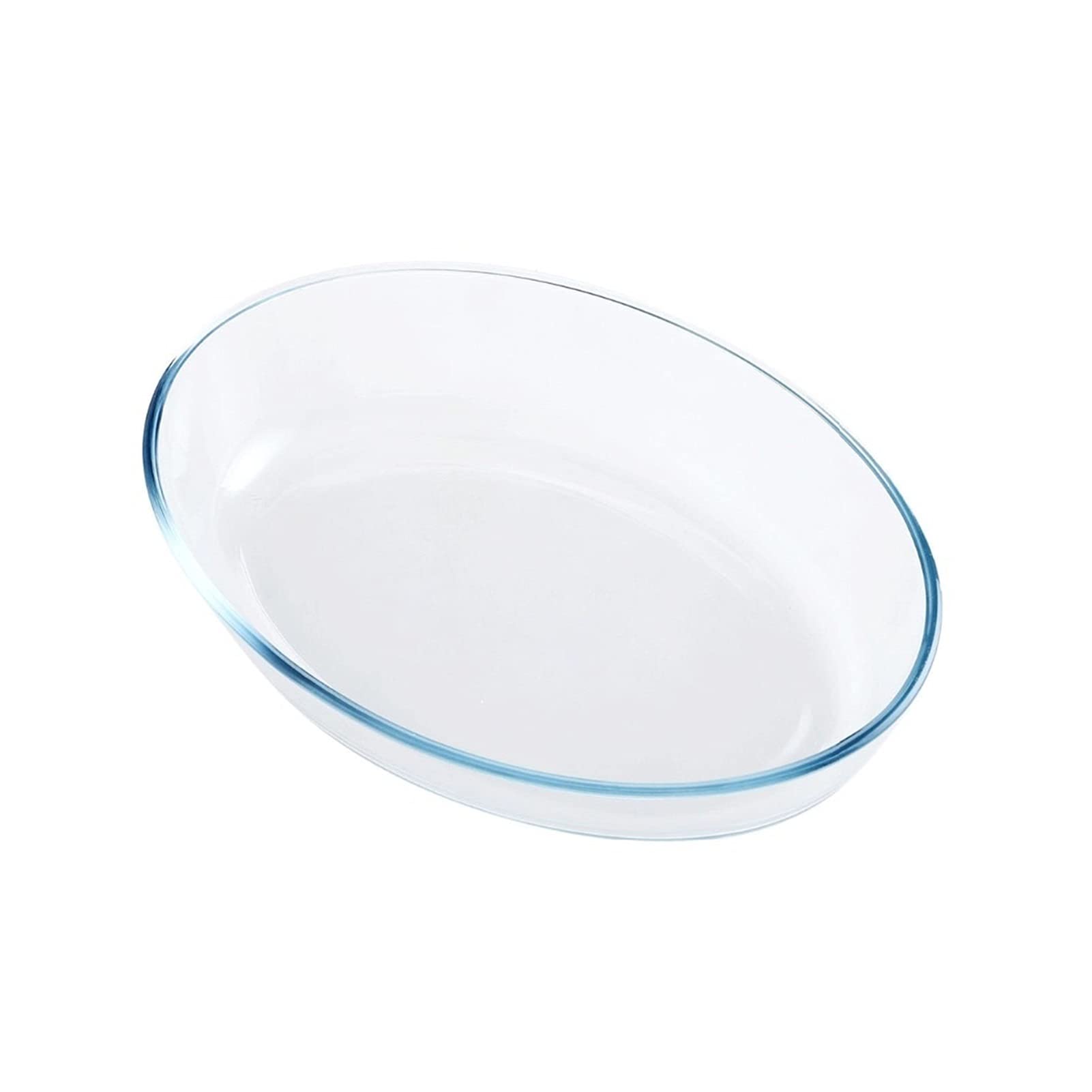 Insalatiere Alto Borosilicato Vetro Pestino Piatto Piatto Cucina Forno a microonde Forno Riscaldamento Ciotola for uso domestico Insalata di alloggio Piastra di alimentazione Plate Stoviglie 1.5 / 2 /