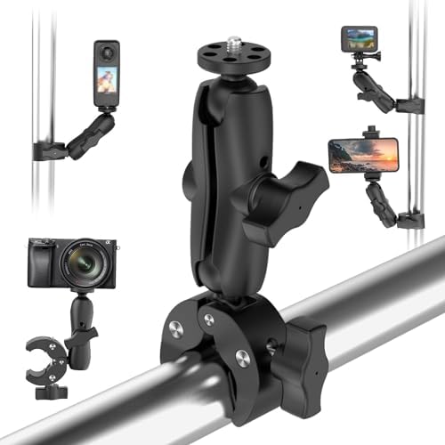 Amazon.com : SMALLRIG Super Camera Clamp Mount, Double Ball Head Magic ...