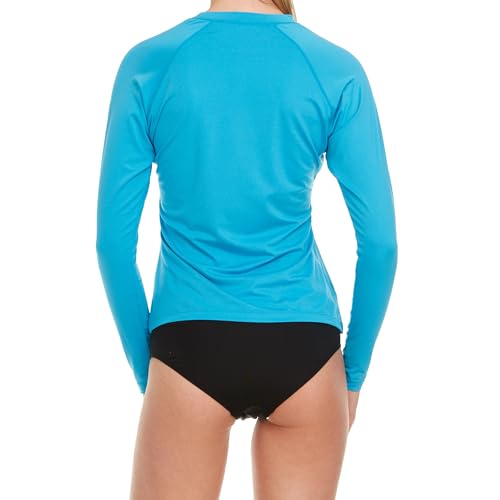 Image of Hurley Rash Guard for Women, Womens Rash Guard Long Sleeve Shirts, Rashguard Swim Shirt Women UPF 50+ SPF & UV Protection