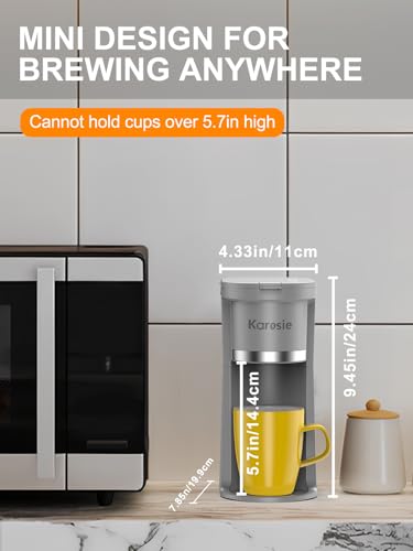 Image of Mini Coffee Maker, Grey