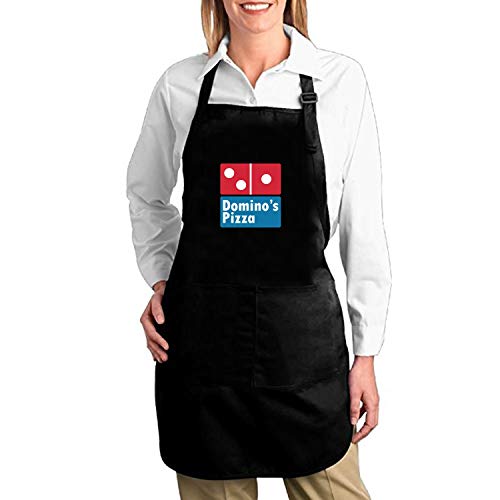 aportt Domino's Pizza Kitchen Apron Cooking Cafe Apron 27.5 x 28.5
