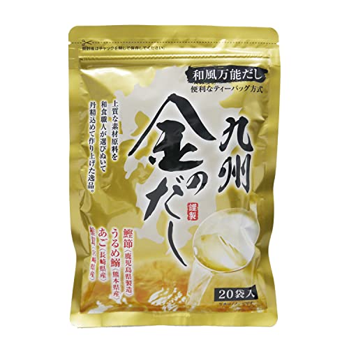 無添加・本格和風出汁 九州金のだし【7g×20包入り】