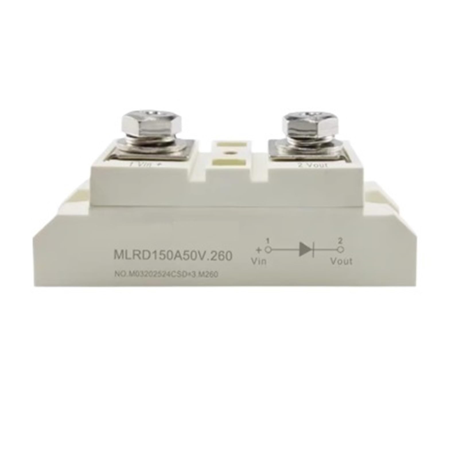Módulo de redundancia de diodos de Fuente de alimentación MLRD150A50V.260