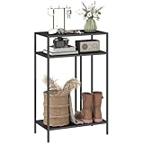 consolle ingresso legno VERSATILE PER OGNI STANZA: Perfetto come punto d'appoggio per chiavi nell'ingresso, come espositore in soggiorno o come scaffale in ufficio. Questo tavolino consolle versatile si adatta a ogni esigenza ed è Facile da montare per un utilizzo immediato.