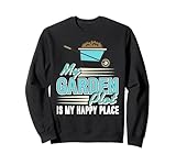 Mein Gartenparadies ist mein Ruheort Pflanzenhumor Sweatshirt
