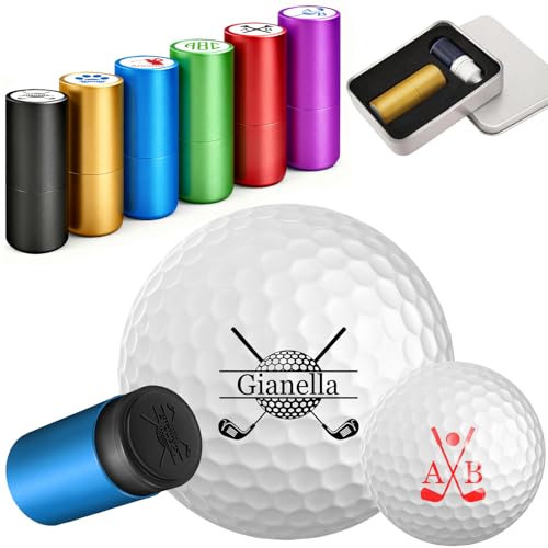 Skartam Golf Ball Stamp Personalized Custom Golf Ball Marker with