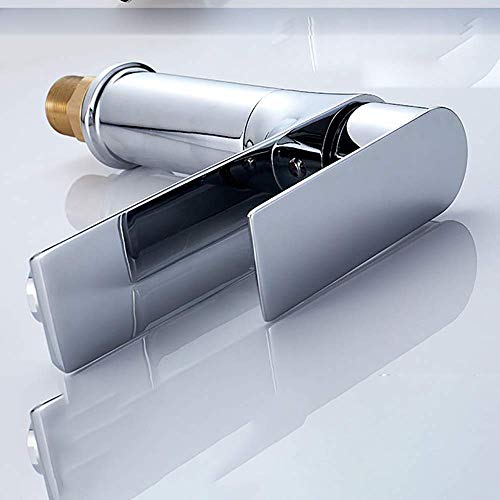 Fregadero de agua mezclada en cobre con grifo elevable para baños modernos 4