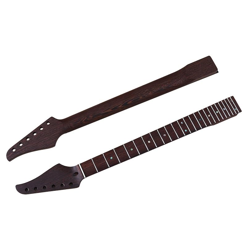 Manche guitare électrique 24 frettes manche 6 cordes satin matte 56mm