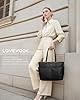 LOVEVOOK Handtasche Damen Groß, Laptoptasche 15,6 Zoll, Shopper Tasche Elegant, Handtaschen für Damen, Arbeitstasche, Business Taschen, Lehrertasche, für Alltags, Einkaufen, Uni und Büro #1