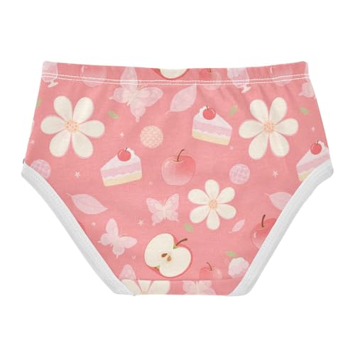 Girls' Underwear Fruit Cake Toddle Brief Panties 2-8 Years 203007162