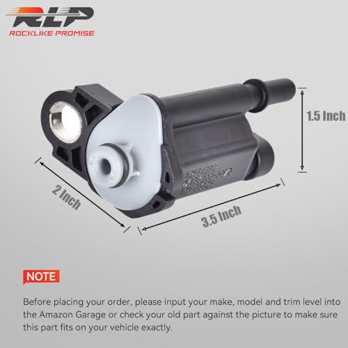 Vapor Canister Purge Valve Solenoid EVAP Compatible with Cadillac STS XLR Chevy Avalanche Equinox Express Silverado 1500 2500 3500 GMC Savana Sierra Yukon Replaces 214-1105 12581282