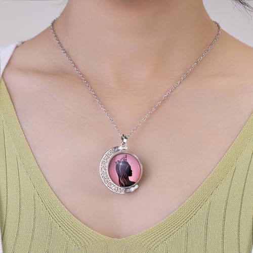 2PCS Witch Necklace with Bracelet, earring for Women, Witch Merch Accessories Gifts4