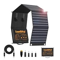 Lumopal – Tragbares Solarpanel, Lumopal 60 W, faltbares Solar-Ladegerä