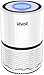 LEVOIT Purificador de Aire Filtro HEPA de 3-Etapa, Captura 99.97% de Alergias, Polen, Polvo, Caspas de Mascota, Elimina de Humo y Olores, 3 Velocidades Ajustables, Luz Nocturna, Blanco, CADR is 68m³/h
