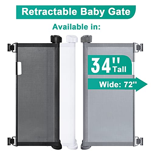 retractable pet gate for deck