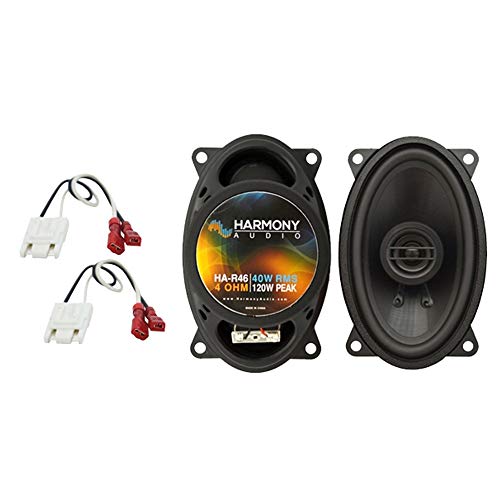 Harmony Audio Compatible with 2003 Ford Expedition Fleet HA-R68 New Front Door Speaker Replacement Upgrade