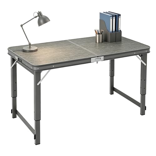 Table pliante 100cm en tréteaux pour bureau portable - 2