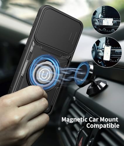 Protection Samsung S24 FE robuste avec cache objectif et béquille