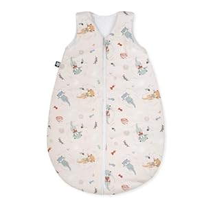 Julius Zöllner Babyzomerslaapzak van 100% jerseykatoen, maat 56, standaard 100 door Oeko-Tex, Little Otti