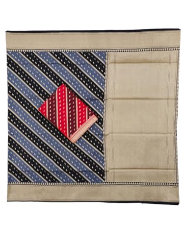 Silksaubs grey banarasi silk saree in art silk – image 5