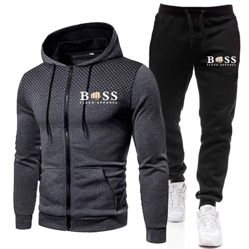 Generisch Herren Trainingsanzug 2 Teilig Set Sweatshirt Und Jogginghose Jogginganzug Sport Outfits Freizeitanzug Atmungsaktiv Sportanzug Tracksuits Generisch Herren Trainingsanzug 2 Teilig Set Sweatshirt Und Jogginghose Jogginganzug Sport Outfits Freizeitanzug Atmungsaktiv Sportanzug Tracksuits