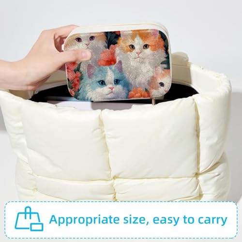 Boîte à bijoux chat de voyage pour ranger vos bagues
