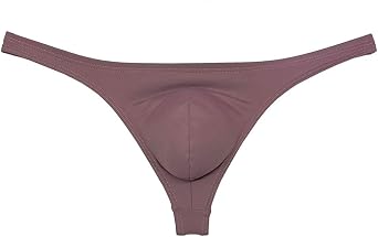 Mens Second-skin Fit Bikini Thong Underwear Male Enhancer Bulge Pouch T-back Hombre Absorbent Lingerie Jockstrap