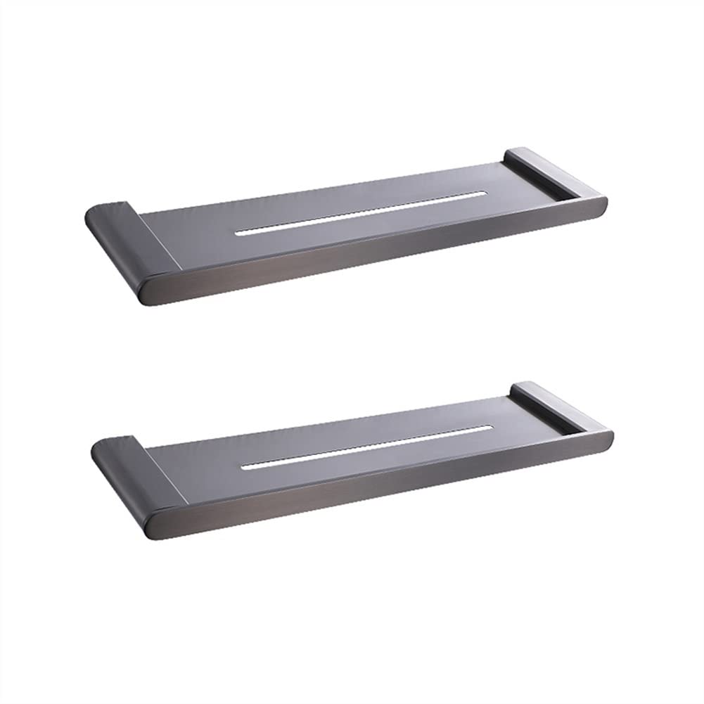 BAHELS Shower Caddy Gray Bathroom Shelf Stainless Steel Shower Corner Shelves Mirror Shampoo Holder Kitchen Storage Rack Accessories