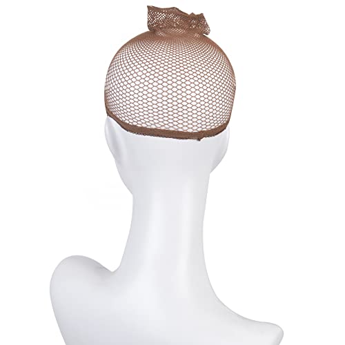 Siyi Wigs Caps 6Pcs Of Pack Natural Nude Wigs Cap For Hair, Dark Brown Mesh Wig Caps For Black Women #TOP7