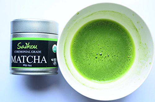 image for SAIKOU Japanese Matcha Green Tea Powder - Authentic Organic Ceremonial