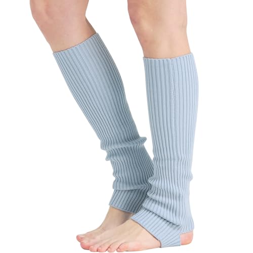 Image of Nanxson Knit Ribbed LegWarmer Women Knit Calf Accessories Leg Sleeves | Solid Neon Boot Socks,Y2K 80s Women's Lolita LegWarmer,Sports Party Yoga Dance Accessories,Winter Ankle Heap Kawaii Sock