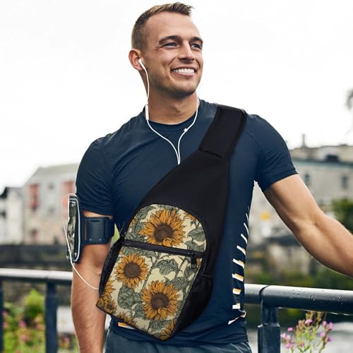 Mochila tipo bandolera ligera para senderismo y viaje miniatura 3
