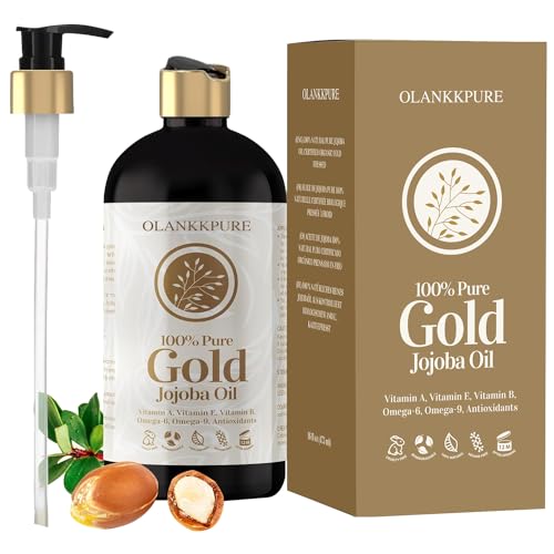 Huile de jojoba pressée à froid pour apaiser la peau sèche et réparer les cheveux