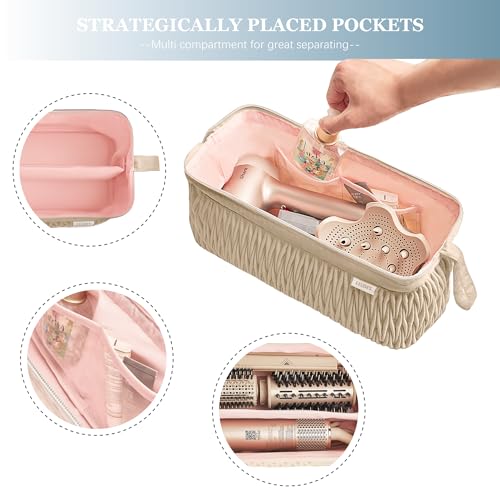 Image of Leudes Dyson Airwrap Travel Case for Shark Flex Style Fusion Hair Dryer