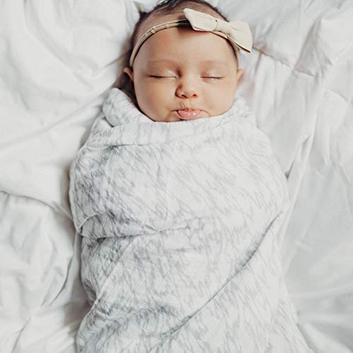 Image of Muslin Swaddle Blanket 100% Soft Muslin Cotton 3 Pack 47 inchx 47 inch Classic Grey Combo Unisex for Baby Girl or Baby Boy