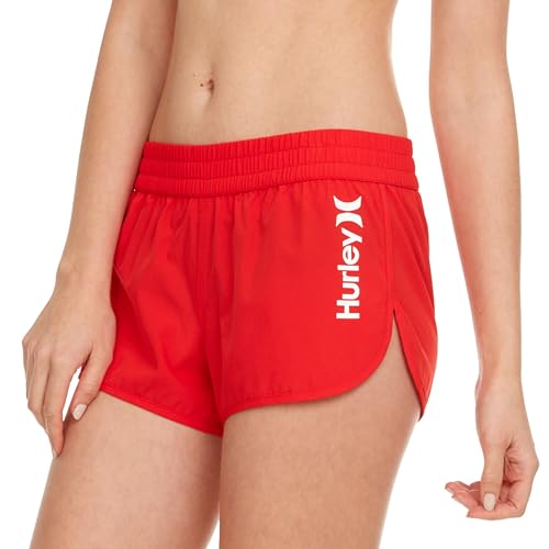 Image of Hurley 3 inch Swim Board Shorts for Women, Swim Shorts Women, Swimming Bottoms