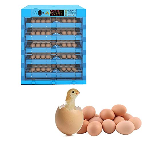 Eier Inkubator Automatisch Automatischer Eierbrutschrank für 320 Eier Universal Feuchtigkeitsfest Energiesparend…