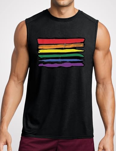 Men Pride LGBT Tank Tops Be You Love Wins Letter Print Shirt Graphic Gay Pride Sleeveless Shirt Tee2