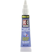 for Vibra-Tite 21305 Reusable Threadlocker, for Vibra-Tite Vc-3, Red, High, Liquid,