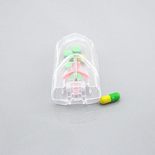 Healifty Pillensnijder, 2 stuks, blauw en transparant. - Image 7