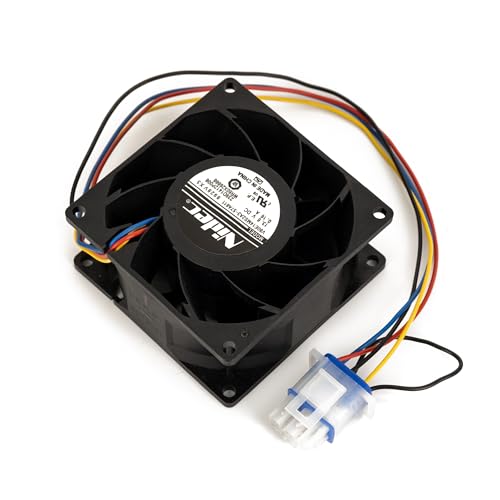 [Upgraded 2026] WR60X26866 Refrigerator Evaporator Fan Motor - Replacement for GE Refrigerators - Replaces WR60X26033, V80E14MS2A3-57A611, WR60X10341, WR60X10356, WR60X10357, WR60X24303, AP6278228