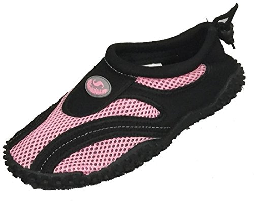 Shoe Shack Women's Wave Water Shoes Pool Beach Aqua Socks, Yoga, Exercise