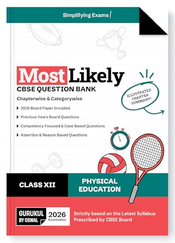 Gurukul By Oswal Physical Education Most Likely CBSE Question Ban...