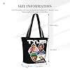 THERIGHTEN Women Tyler Rapper The Creator Singer Music Tote Bag lightweight Shoulder Bag Large Capacity Reusable Grocery with Inner Pockets Zipper for Sport Travel Beach shopping #5