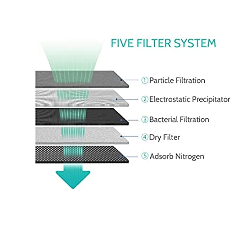 CCHAYE Gerador concentrador portátil de oxigênio, concentrador de oxigênio, purificador de ar de alt