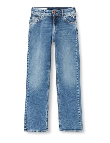 Jeans Niñas Replay Sg9393 Black en denim negro resistente para vestir a diario con comodidad
